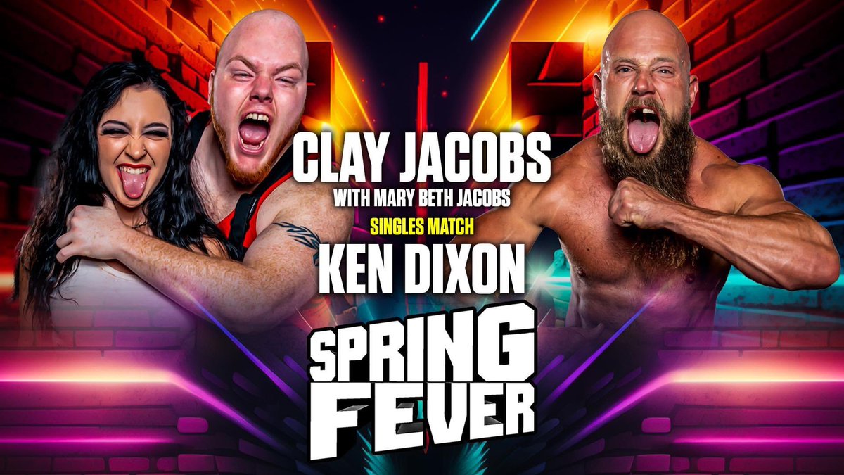 Next up…..

APRIL 8th
PERRYVILLE, MD
7:30PM

Let chaos ensue 🖤

#MCW #MCWSpringFever