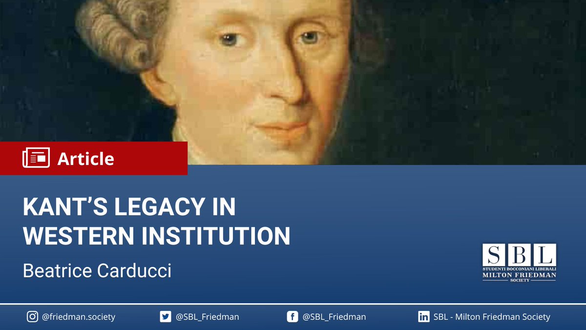 SBL_Friedman's tweet photo. #articles
In this insightful article, our Beatrice Carducci delve into Kant's ideas on autonomy, morality, and the state, and examine their influence on contemporary political and social thought. 

⏰ Reading time: 7 minutes
🌐 Follow this link: https://t.co/NOfMSxJOGa https://t.co/RNncOUsGwR