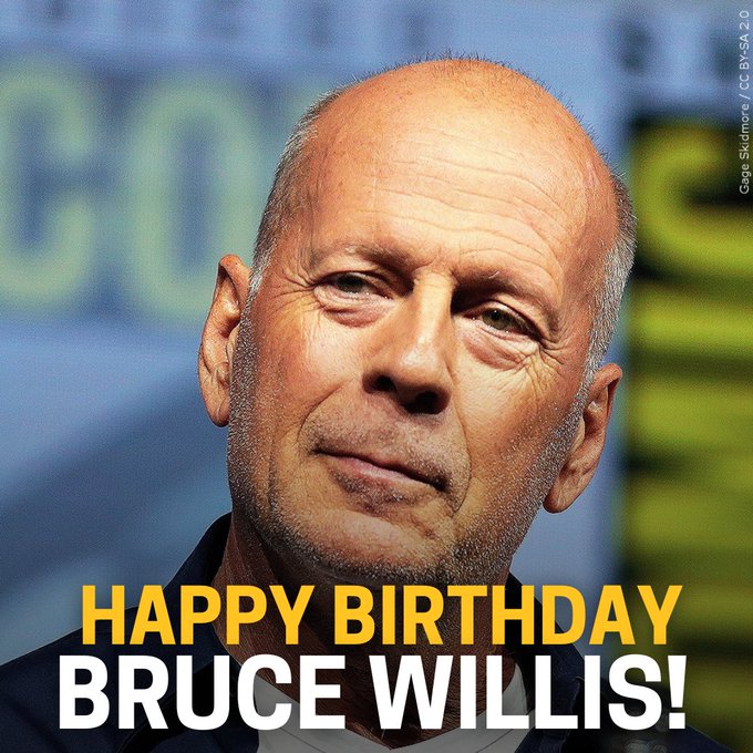 Happy Birthday, Bruce Willis! The award-winning actor turned 68 today. 