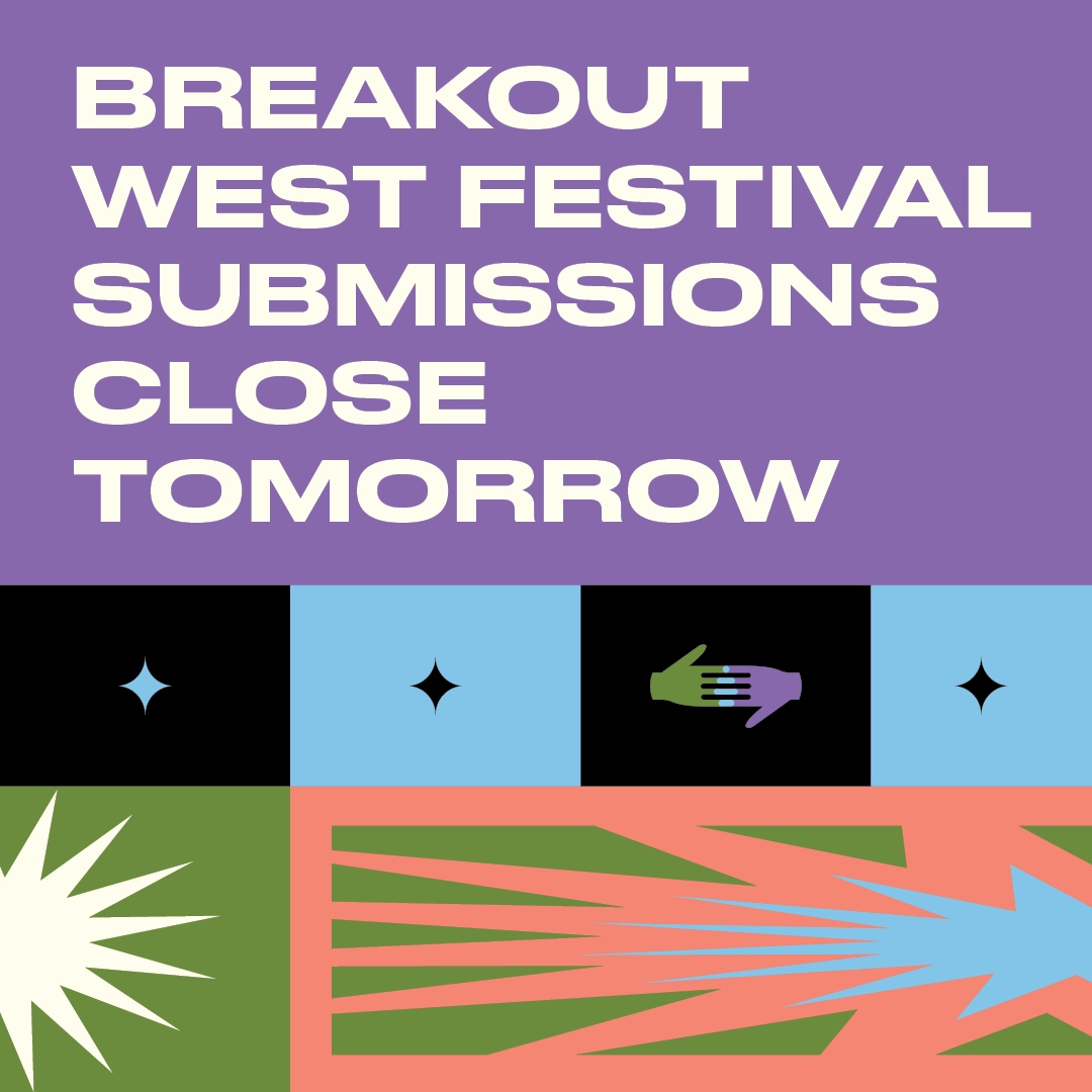 🚨 BreakOut West Festival submissions close TOMORROW.⁠
⁠
Don't miss out! This is the last opportunity to get your submissions in to perform at BreakOut West 2023 in Kelowna, BC.⁠
⁠
Apply now: breakoutwest.ca/music-festival…