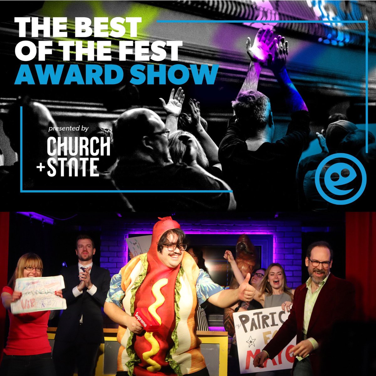 tonight! <a href="/TOsketchfest/">The Toronto Sketch Comedy Festival</a> 

thanks for having us!