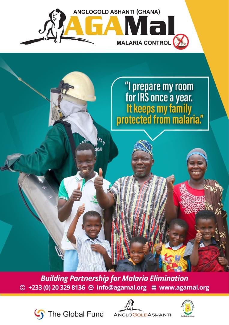 AngloGold Ashanti Malaria Control tweet media
