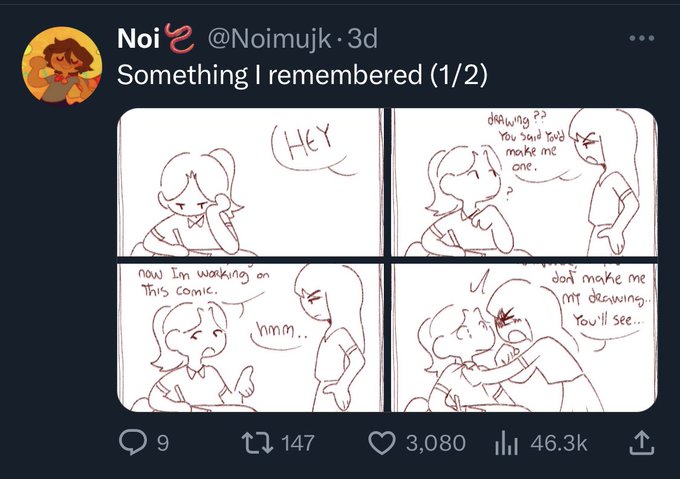 NOOOO.. NOOOOOO MY DAD LIKED THIS COMIC ON INSTA IM GONNA KMS 