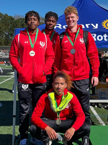 Sprint medley relay: 1:37.32 | 2nd place overall