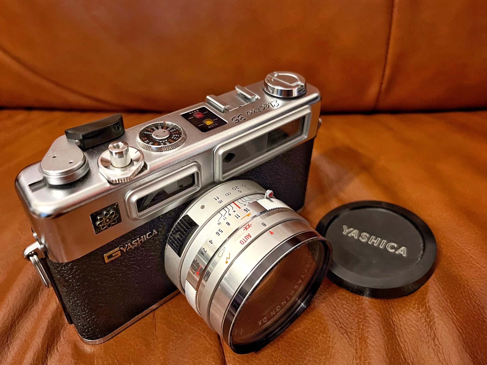 ハル　YASHICA ELECTRO 35 GSN スパイダーマン Yashica Electro 35 GSN Spiderman Camera Lens 45mm f/1.7