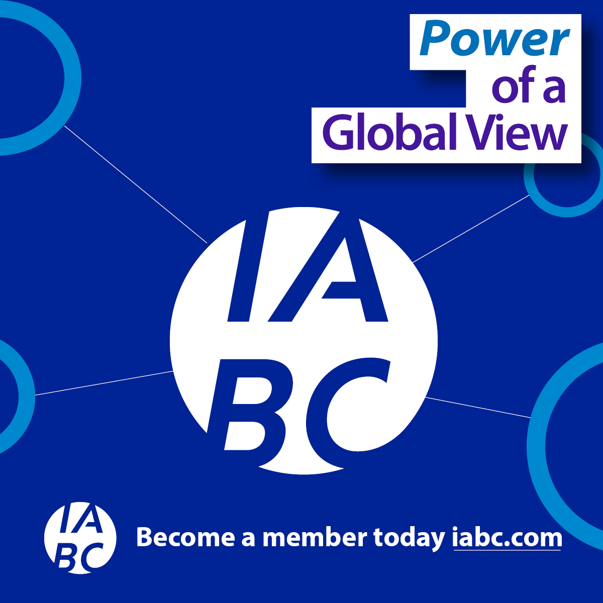 REMINDER: Signup or renew your IABC membership before March 19  to receive the DEI Bundle ($79) and a World Conference Raffle Entry!

Sign up or renew today @  iabc.com/membership