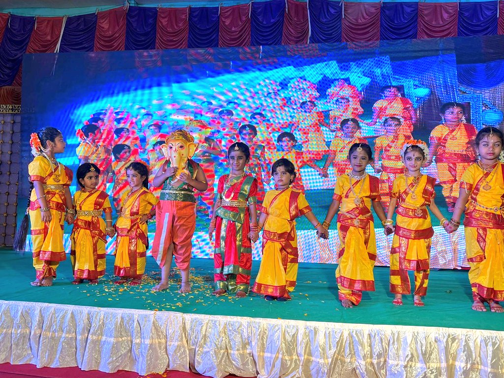 N_RamchanderRao's tweet photo. Participated in “#HelloKids” Pre School #AnnualDay celebrations at Moula Ali along with Sri. Someshwar, Sri. Anand Goud, Sri. Ramkrishna and others. https://t.co/Gkbp5dBCpG