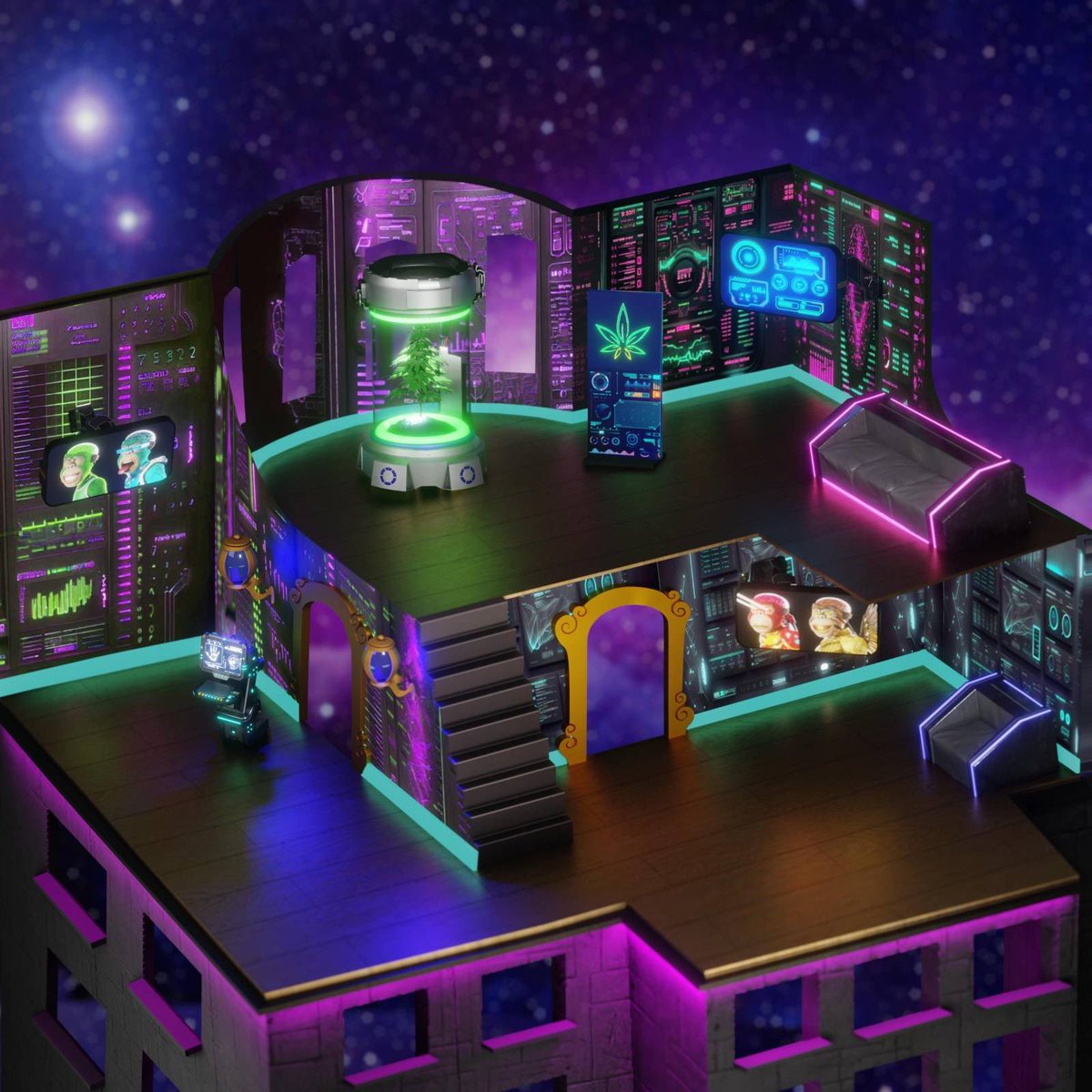 ⭐️ COMPETITION ⭐️ 

TO CELEBRATE THE LAUNCH OF THE @bdmnft_ BOOM ROOMS.. 🏡 

WE HAVE 5 WHITELISTS TO GIVEAWAY FOR THE NEW ZOOMERS MINT 

➕THE CHANCE OF WINNING A MOONKEY.. 🌝 🔑 

To Enter:

1: FOLLOW <a href="/BDMNFT_/">BRAINDEAD MONKEYS NFT</a> AND <a href="/BoomerSquadNFT1/">BoomerSquad & PUUSH</a> 
2: TAG 4 FRIENDS
3: LIKE &amp; RETWEET