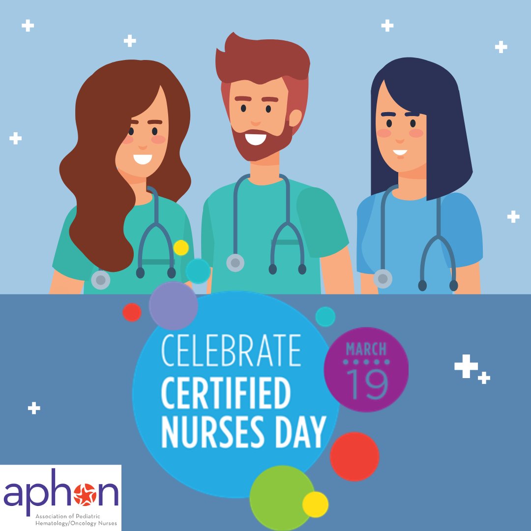 AssocPHON's tweet photo. Today we are celebrating #CertifiedNursesDay!
We want to take this opportunity to recognize all the #APHON members who have taken steps to improve patient outcomes through national board certification. 👏 https://t.co/bH16dmIU3i
