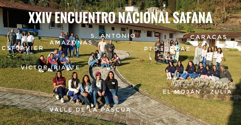 SAFANA_AMERICA's tweet photo. SAFANA Venezuela celebra 49 años y congrega a 49 participantes en el XXIV Encuentro ¡Joven, SAFANA camina contigo!  Una experiencia que merece la pena ser contada. https://t.co/6APgaKNg4Z