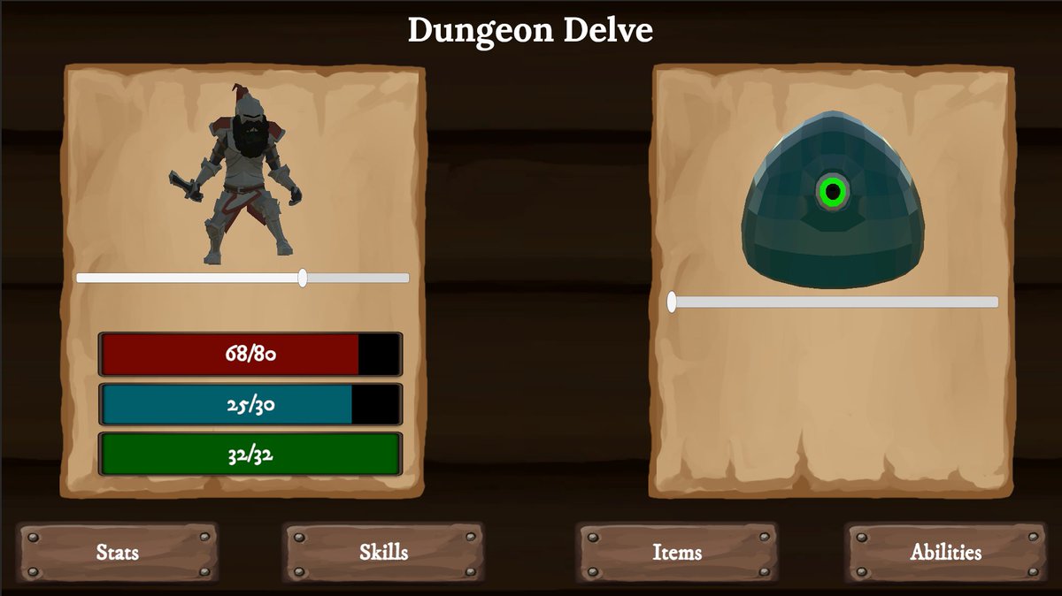 aQuirkyTurtle's tweet photo. After a 6 month break from #gamedev, I finally found the energy to work on #DungeonDelveGame again. Here's some gameplay screenshots
#unity3d #madewithunity #solodev #indiegamedev https://t.co/aPXXLfUdTe