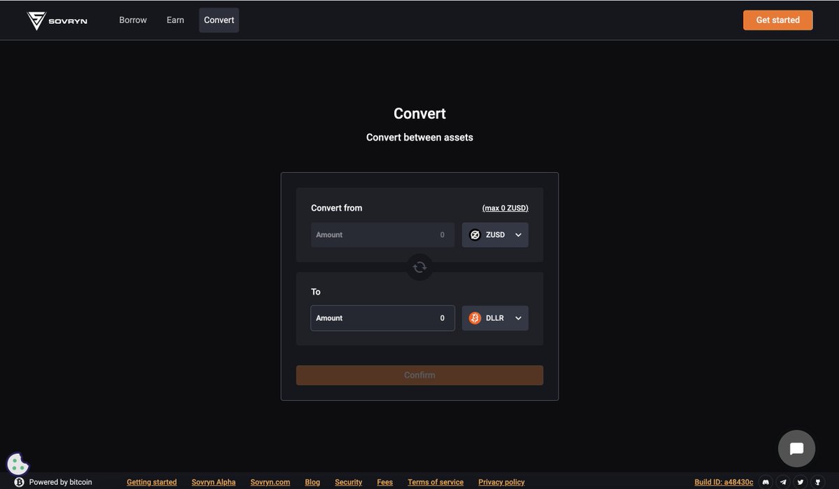 5/

-Go to sovryn.app/convert
-Connect to your Rootstock supported wallet 
-Make sure you have RBTC for gas fees
-Select ZUSD amounts you wish to convert to DLLR
-Convert your ZUSD to DLLR with your wallet. 

You now have <a href="/SovrynDollar/">Sovryn Dollar | DLLR</a> DLLRS 🥳