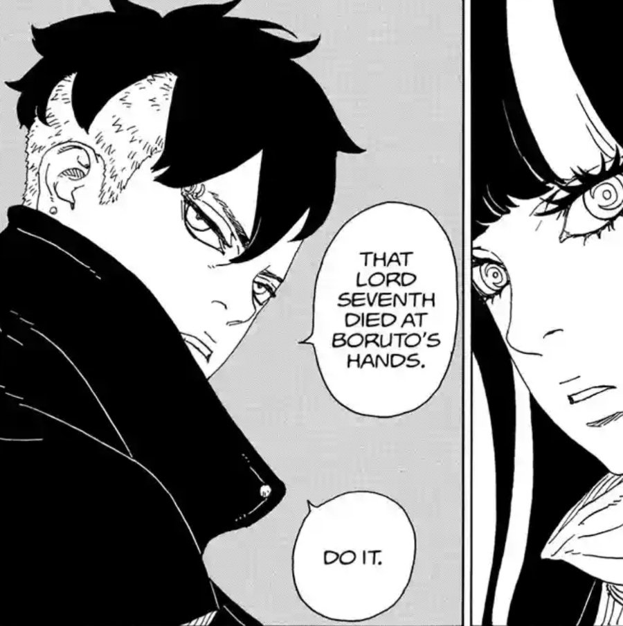 howlxiart's tweet photo. Kawaki, I lost the respect for you that I never had 
#BORUTO #borutochapter79 https://t.co/pXRxS5Xfra