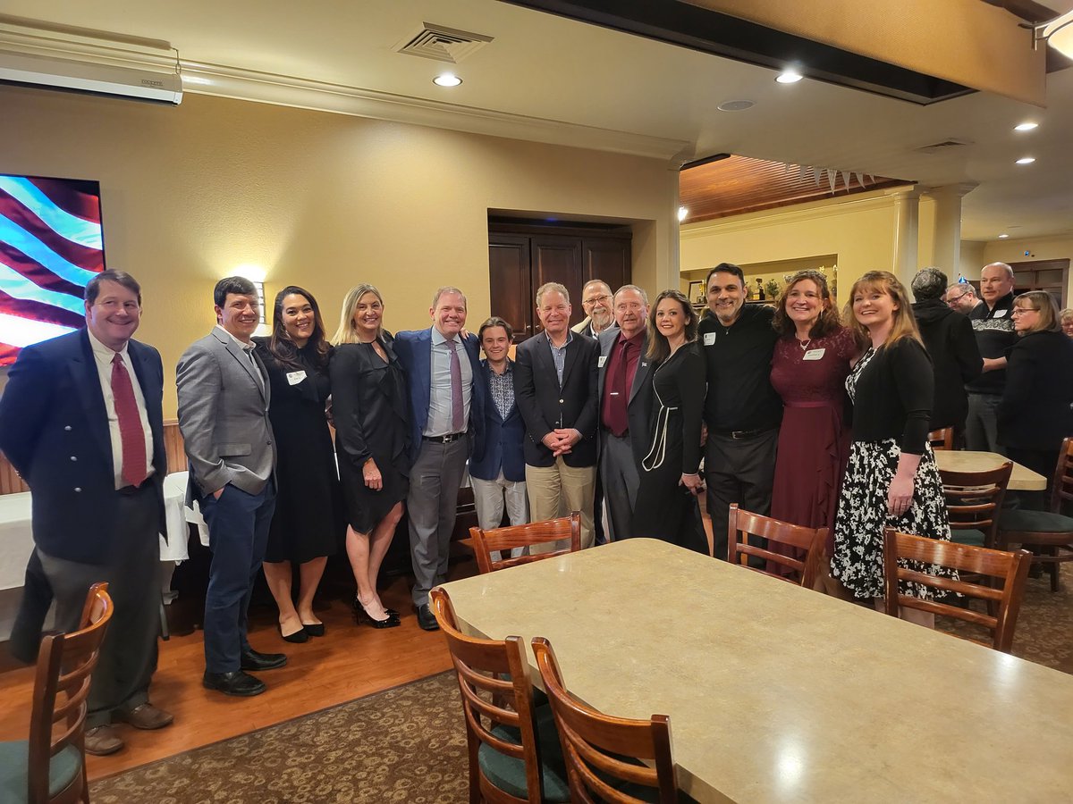 brandon_maly's tweet photo. Sauk Lincoln Day Dinner yesterday was a tremendous success. So much newfound enthusiasm in the grassroots. ICYMI: Sauk is a Top 5 national bellwether. @JusticeDanKelly will be watching Sauk on election night. If he is up by 2-5% he is in good shape statewide. @tpaction https://t.co/TYDIWF94aP