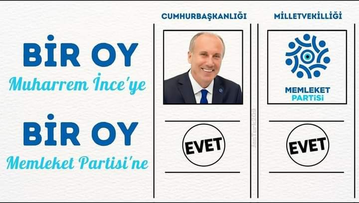 Ne Cumhur ne Millet tek yol Memleket 🧿 💙 🇹🇷