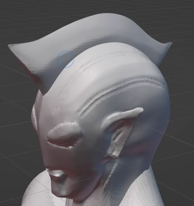 ウルトラマンZ施工中カッコイイ!COOOOOOLSculting with Blender 