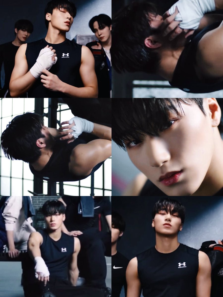 sannie_oftheday's tweet photo. oh yeah I’m definitely not surviving choi san in the limitless music video https://t.co/9lA7cJ46Te