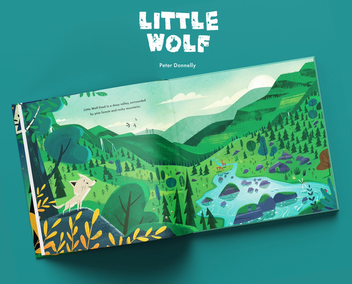 Peter Donnelly (@donnellypa) on Twitter photo Opening spread from my upcoming picture book with <a href="/HachetteKids/">Hachette Children's Group</a> due to be published Oct 2023.
Set in the ancient forests of Ireland, Little Wolf is an inspiring, heartfelt tale about finding your voice and standing out from the pack.
<a href="/emmalayfield2/">emma layfield</a> #littlewolfpicturebook Opening spread from my upcoming picture book with <a href="/HachetteKids/">Hachette Children's Group</a> due to be published Oct 2023.
Set in the ancient forests of Ireland, Little Wolf is an inspiring, heartfelt tale about finding your voice and standing out from the pack.
<a href="/emmalayfield2/">emma layfield</a> #littlewolfpicturebook