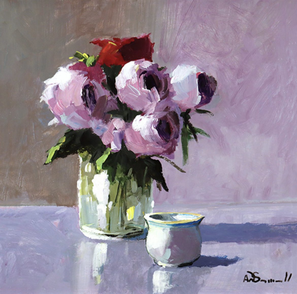 For maternal love in all it’s abundant and many varied forms, we wish you a very happy Mothering Sunday, however you choose to spend it 💐 Alan Smith’s simply lovely ‘Spring Posy’ is now available to view in our York gallery and on our website. #mothersday #stilllife #fineart