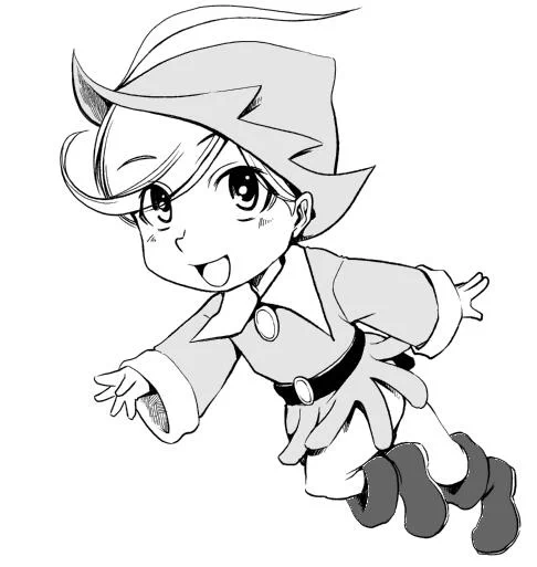 9年前の落書き。めずらしくファンアート描いてるけど二枚ともジャンルがバラバラすぎる(笑)