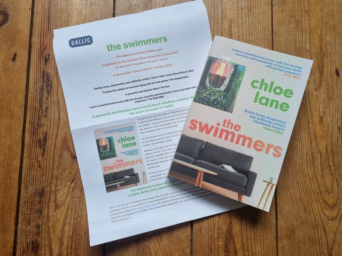 Book mail is the best type of mail!

Thanks to @BelgraviaB for this proof of #TheSwimmers by Chloe Lane.

Sounds right up my street - it's out on 18th May.

#booktwt #bookmail #bookbloggers #BookTwitter