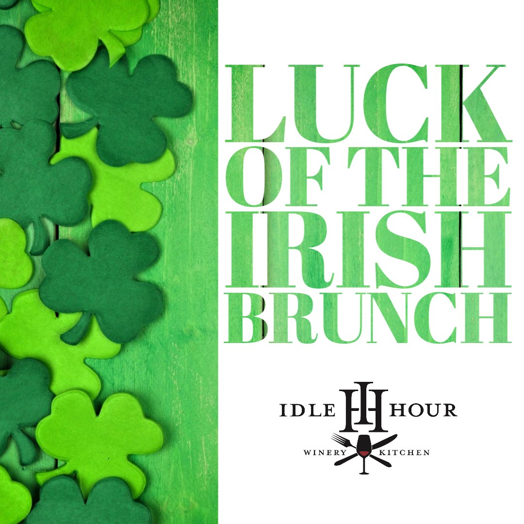 It’s your Lucky Day! Come enjoy our Corned Beef and Hash &amp; Eggs or Irish Whiskey Coffee infused Pancakes, Whipped Irish Cream, Chocolate Espresso drizzle Dark Chocolate Chips &amp; Whiskey syrup! Sunday Brunch inside our cozy warm dining room, 10-2pm today!
