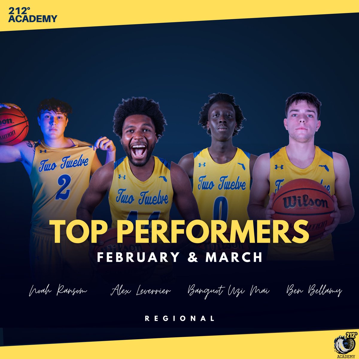TwoTwelveSports's tweet photo. Shout-out to February’s and March’s Regional top performers.
What a way to finish the season and to #BeTheSteam https://t.co/I5AdYxwhlh