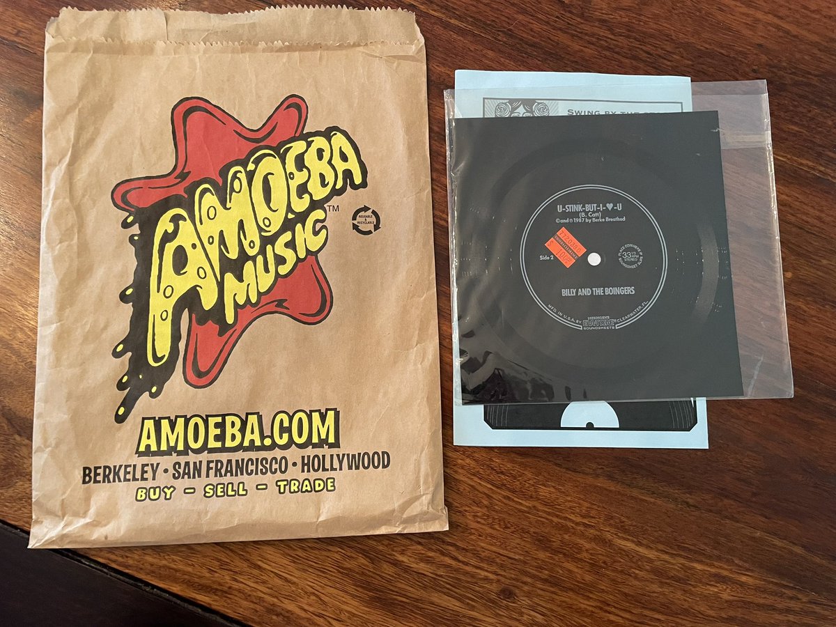 willcollier's tweet image. You really can find anything at @amoebamusic. #bloomcounty #deathtongue