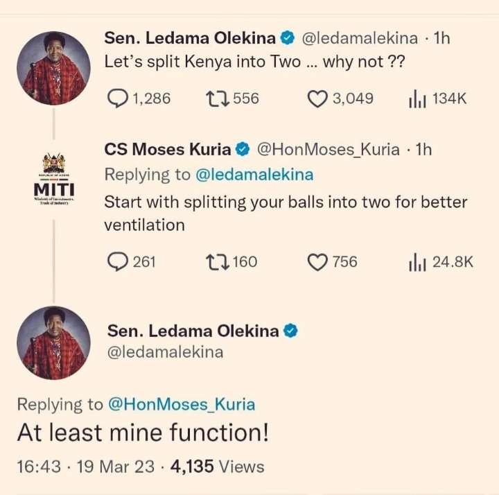 ooko_morphat's tweet image. How did he know that kuria's balls doesn't function, let's stop LGBTQ🤪
