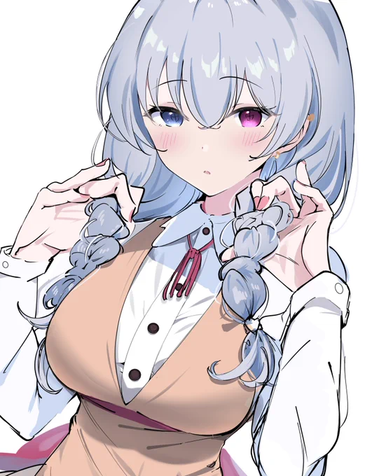 編み編みてんてー  #てんて絵 