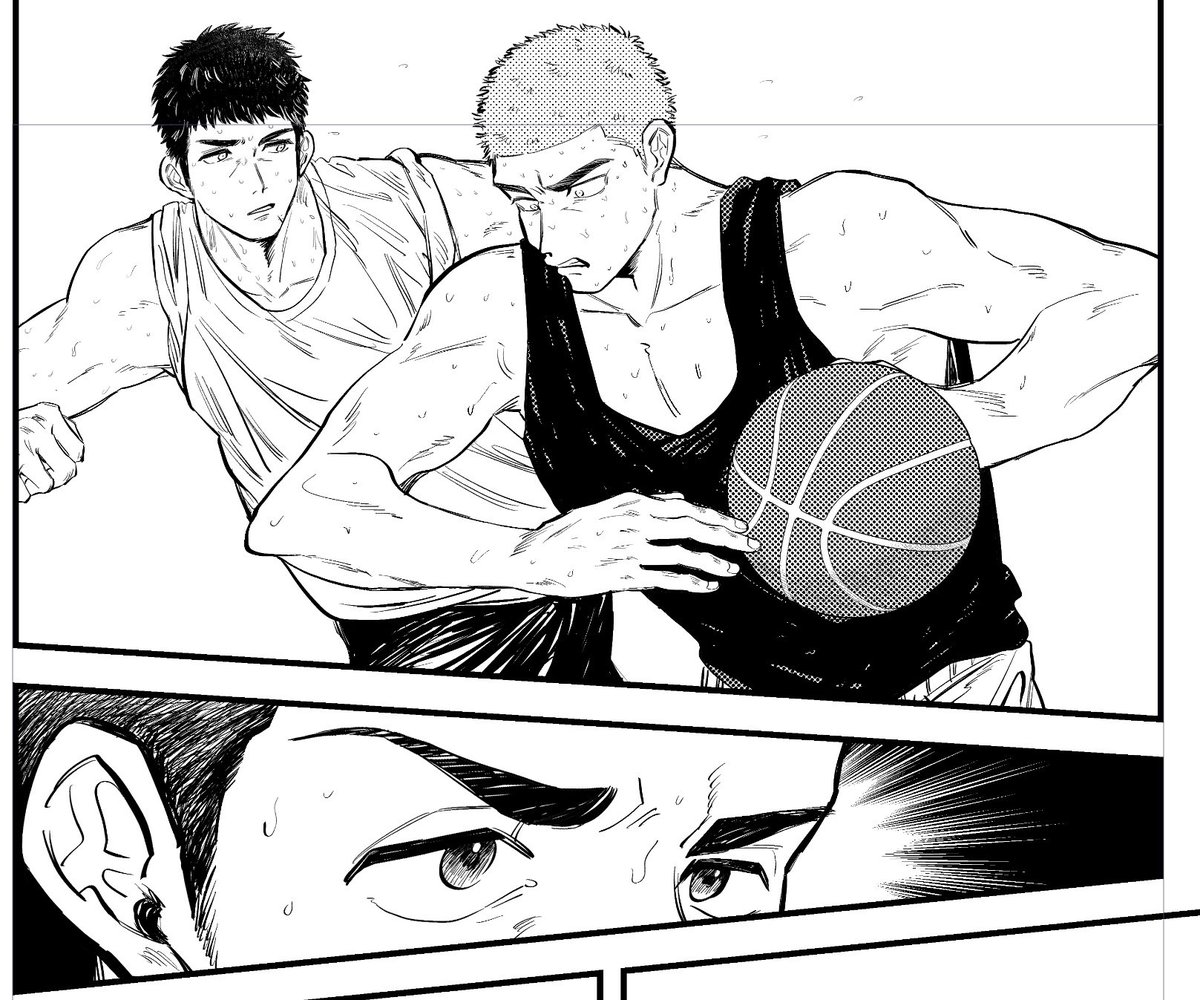 スパコミで出したい3バカ本の進捗🏀とアクキーのらくがき‼️ 