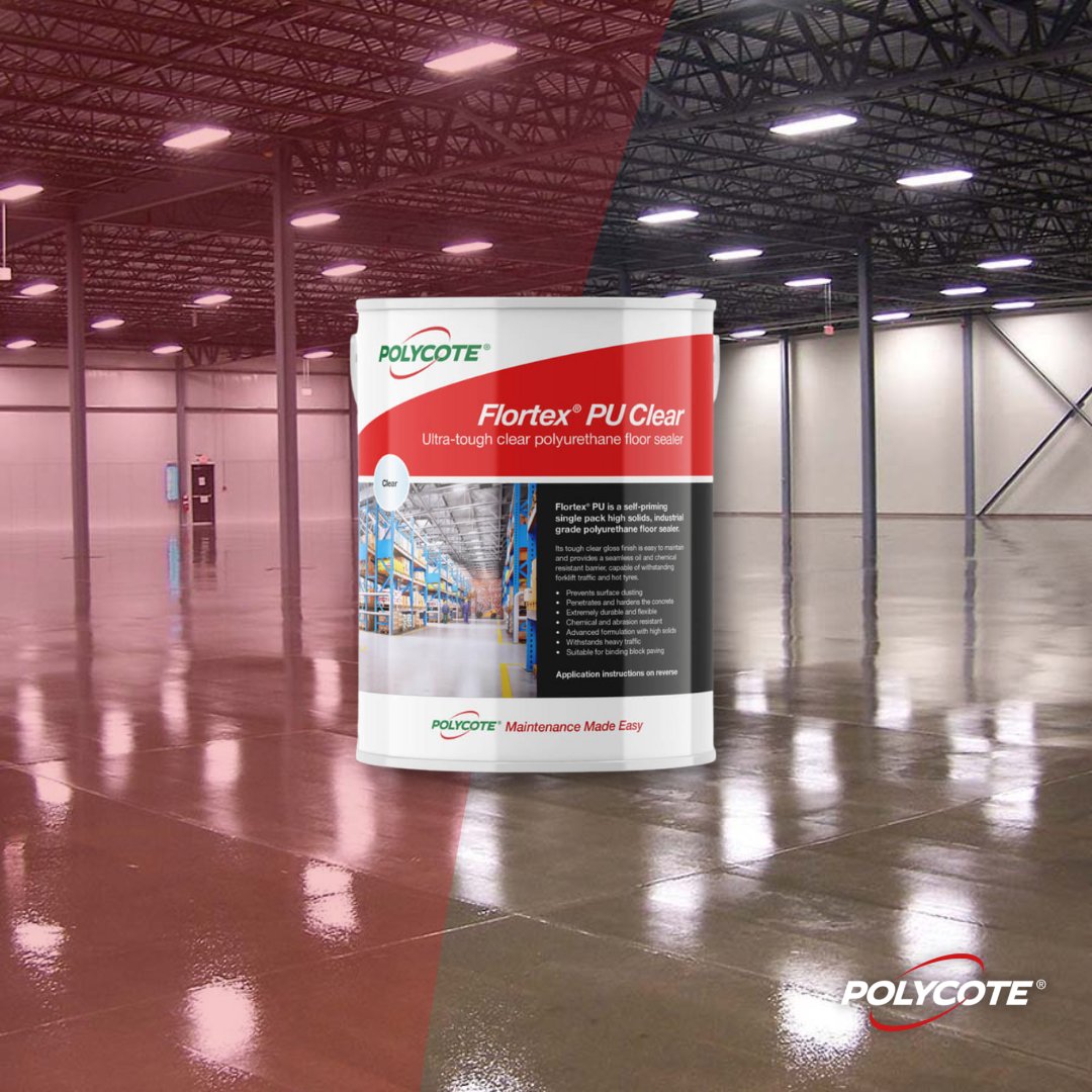 PolycoteUK's tweet image. Flortex PU is a ultra-tough and flexible clear polyurethane #floorsealer

Its advanced formulation is chemical resistant and prevents surface dusting.

Buy now polycote.com/product/florte…

#polycote#flooring#renovation#floorcoating#concrete#epoxy#epoxyfloor#flexible