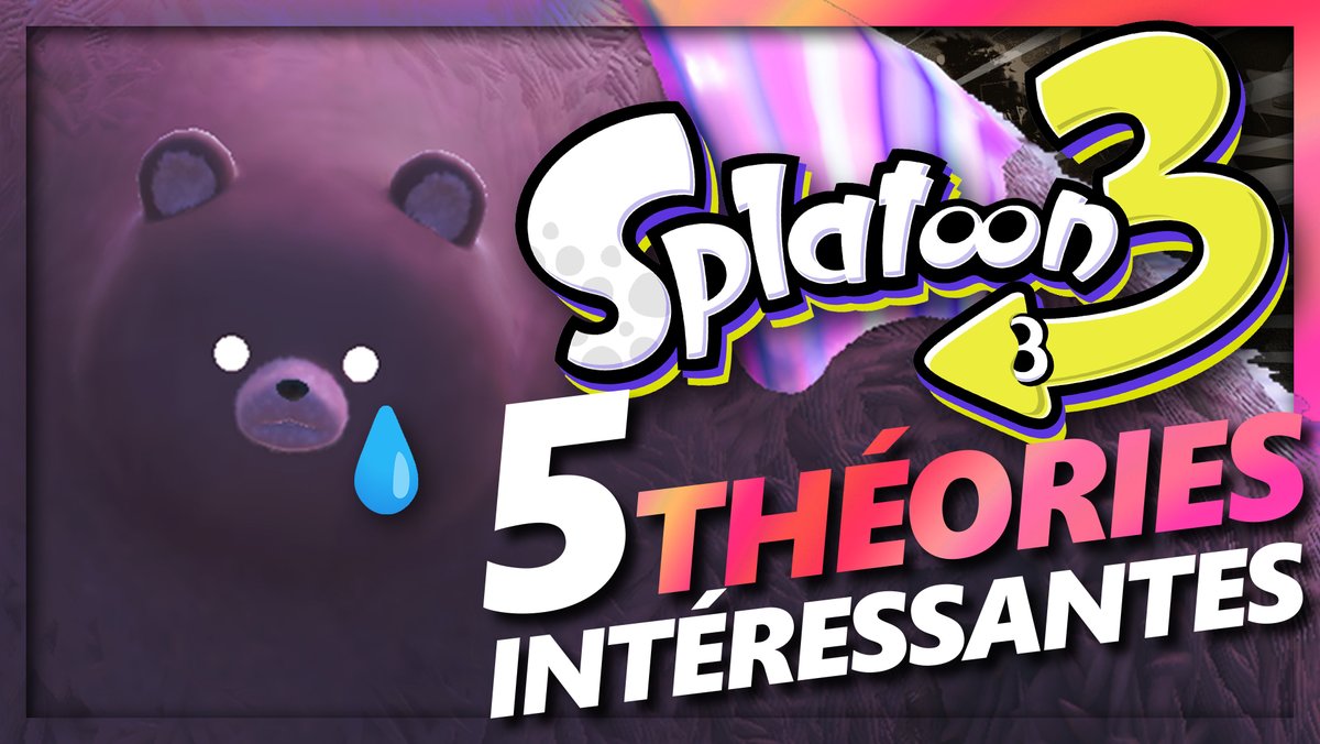 SplatEvilSquid's tweet photo. 5 THÉORIES DANS #SPLATOON3 !! 🔍

🎦 https://t.co/u90DuoNBRk https://t.co/6rA38SdB7H