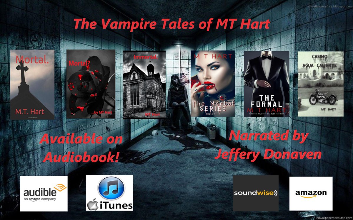 tweeterforyou2's tweet photo. #audible fans looking for the next VAMPIRE series? 
#nobubblegumvampiresallowed #vampire #horror #audiobook @TheVoiceChoice1 
@MTHart12 Presents the Mortal Series(3 books in 1)
https://t.co/Uh1l1k3UCZ
The Formal
https://t.co/kQN6OEmMOB
Casino Agua Caliente
https://t.co/1BjYJog4Nk https://t.co/0Ty3YHKbkN