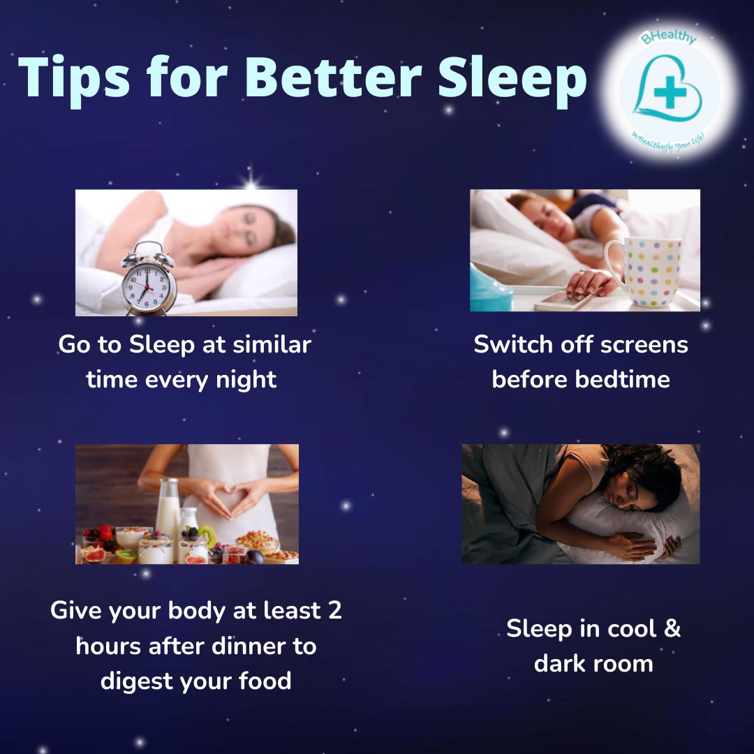 Here are some tips for better sleep-
#WHealthyfy #BHealthy #WorldSleepDay #Sleepday #goodsleep #sleepingtips #healthysleep #sleepforhealth #besthealthtips #who #healthtips #healthylifestyle #healthyhabits #happylife