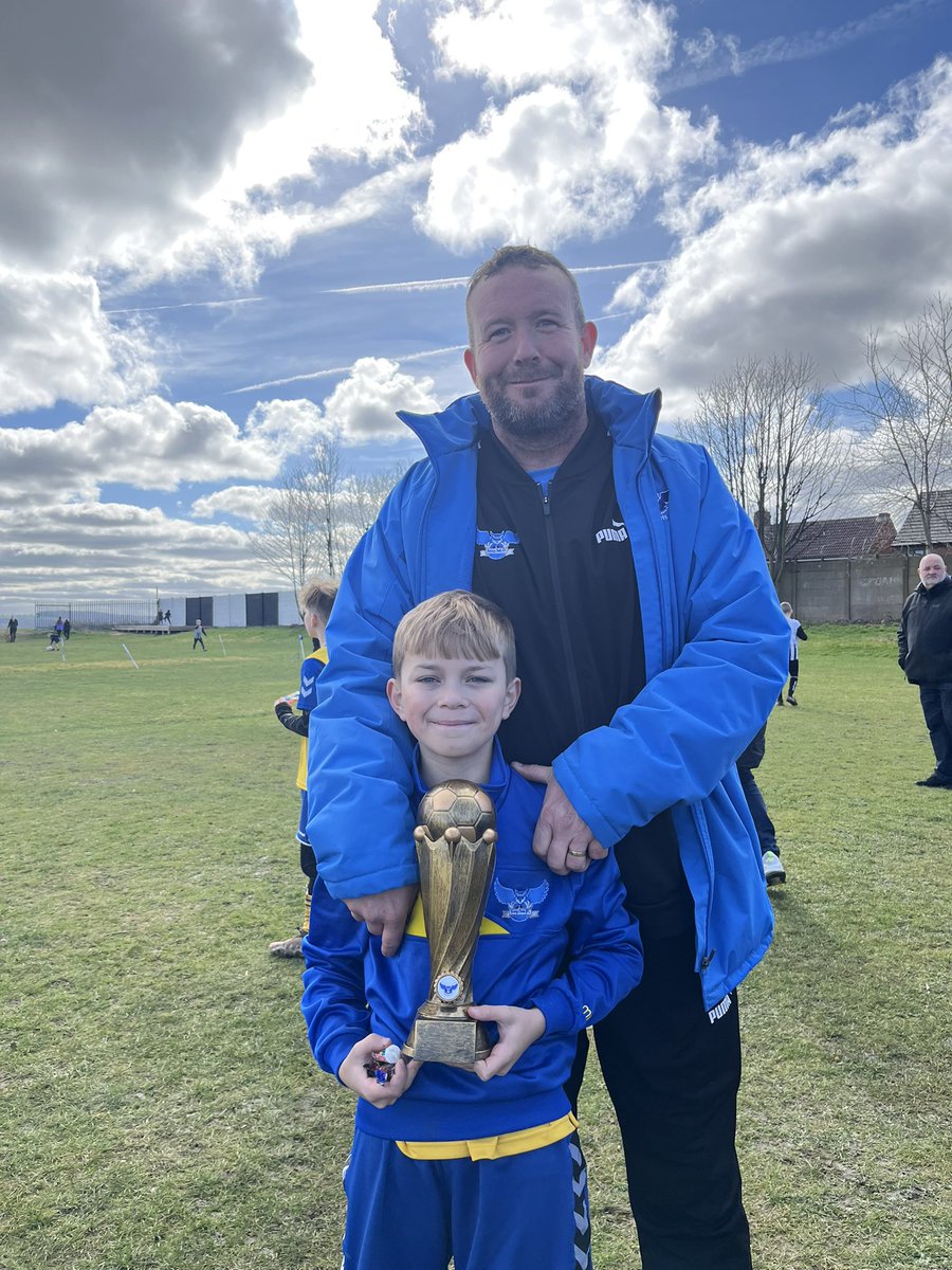 Player of the match today!! Been a long time coming as he’s got better and better every match 🦉🔵🟡