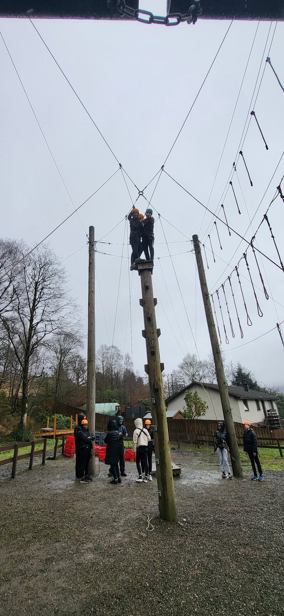 While Group A reached dizzying heights! <a href="/ClevedenSec42/">Cleveden Secondary School</a>