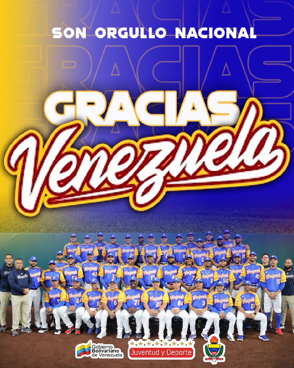 ¡Que orgullo!
Gracias por esta ilusión tan grande, por todo lo que hicieron por #Venezuela