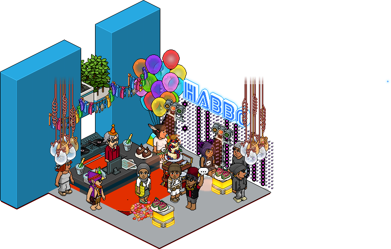 XxcccstyleXx's tweet photo. Ich hoffe wir können noch weitere 19 Jahre im Hotel eingecheckt bleiben.  Alles Gute @De_Habbo !Wir Gratulieren alle zusammen zum 19 #habbodegeburtstag #habbo #gaming
#metaverse https://t.co/Gd5leAYzbf Name  = XxcccstyleXx=DB https://t.co/iRhZY9dMth
