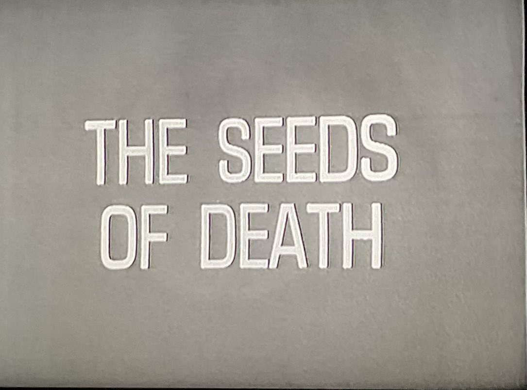 liquidparanoia's tweet image. Time for a little bit of #DoctorWho #TheSeedsofDeath