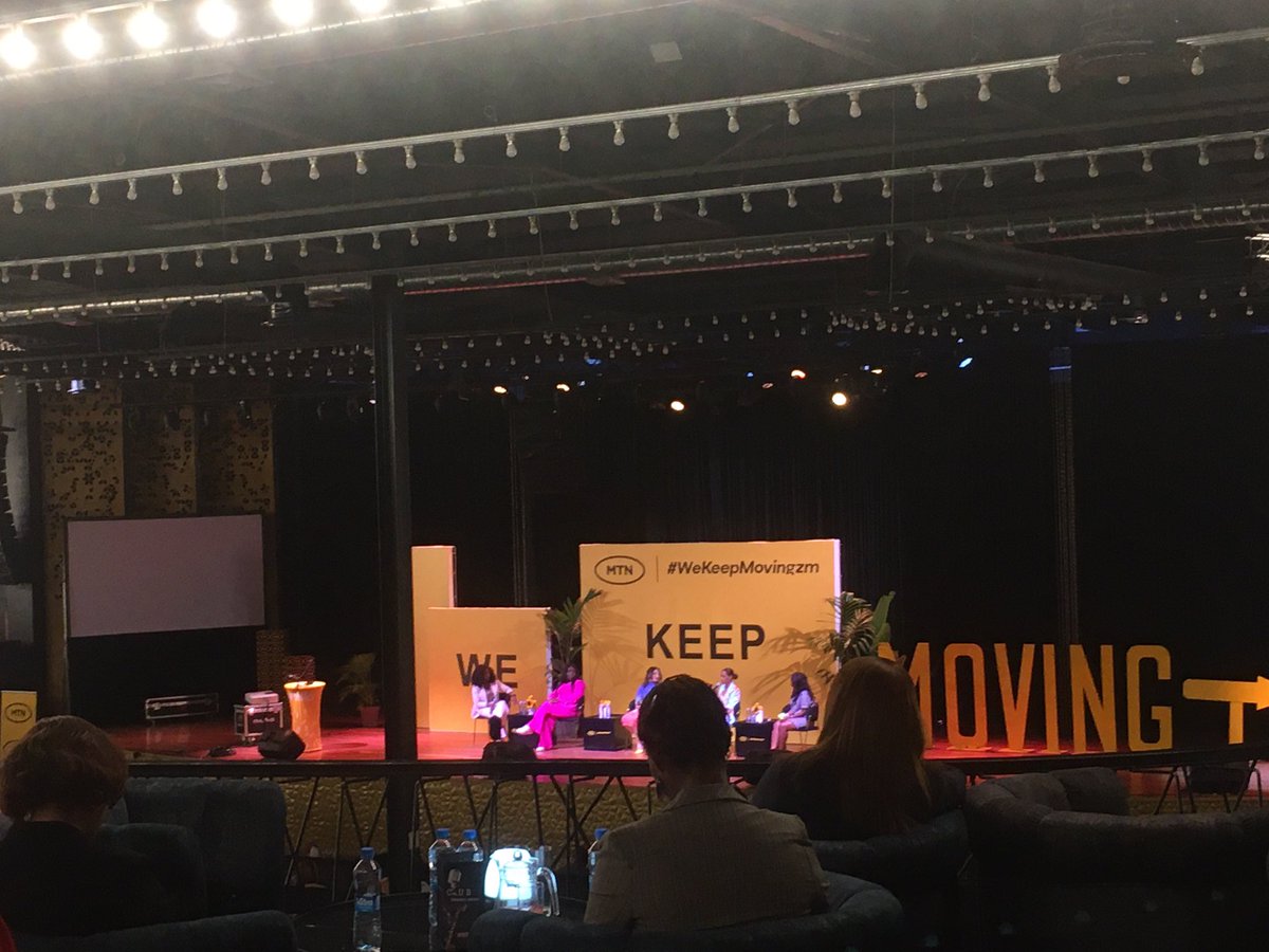 Kudos to @MTN_Zambia and @LuluHaangala for putting together The Zambian Business Woman event! #WeKeepMovingZM