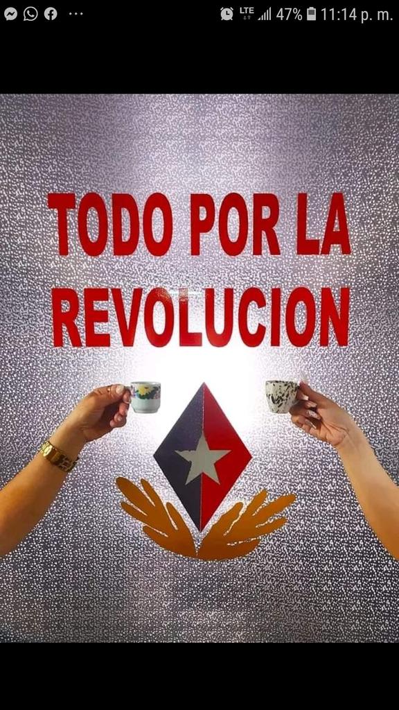 Buenos días a todos los guerreros de corazón rojo, a los #DeZurdaTeam, a los cubanos de Patria o Muerte!!! Vamos todos juntos por la Revolución!!! #YoVotoXTodos