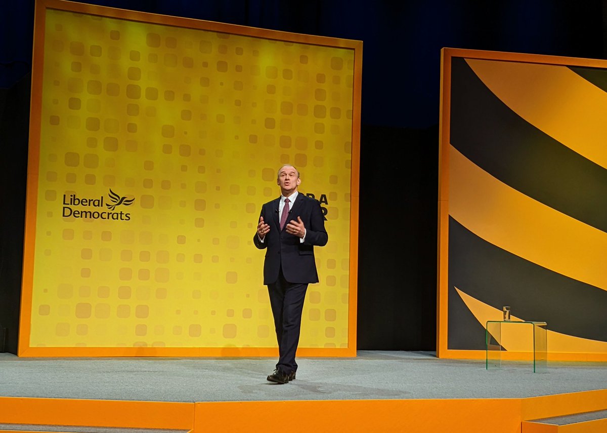 MA_Inskip's tweet photo. "Compassion, community, fairness - these are the values that make me a liberal" says @EdwardJDavey #ldconference https://t.co/CzXtikem7e