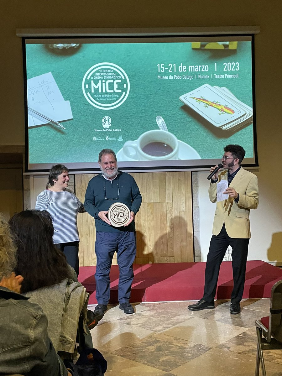 🥇Premio AGANTRO á Excelencia Antropolóxica para  Detached, de Vladimir Krivov

🎞 O xurado valorou que abra unha serie de interrogantes de carácter global, como a posibilidade de imaxinar dinámicas modernizadoras alén do aniquilamento de formas de vida tradicionais. 
#18MICEmpg