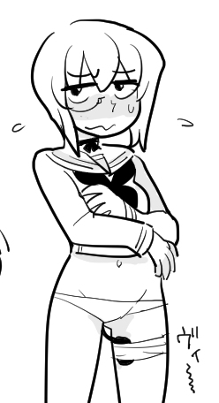 [R-18] ガルパンらくがき6枚 #ガルパン #河嶋桃 https://t.co/2ygUVGKUcG 