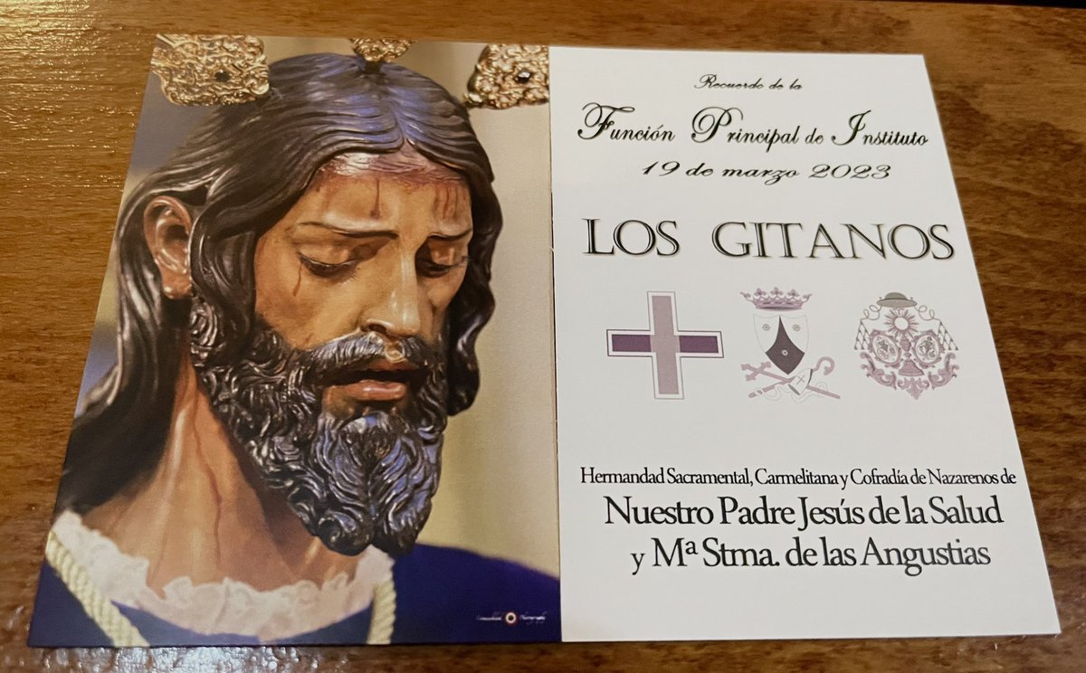 Domingo de Función Principal de Instituto en la Hermandad Sacramental y Carmelitana de Los Gitanos - Madrid.  <a href="/Had_LosGitanos/">Had. Los Gitanos - Madrid</a> 

Que bonito recuerdo con una impresionante foto del Señor de la Salud de <a href="/comunihdad/">Comunihdad</a> 

#MadridCiudaddeSemanaSanta
#CuaresmaMadrid2023
#FotografíaCofrade