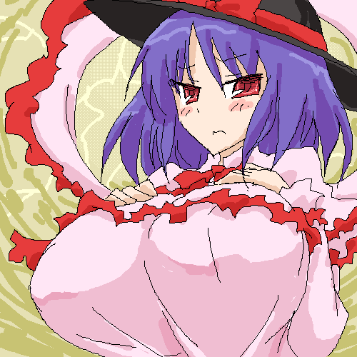 なかなか新規絵を上げれないので定期爆乳衣玖さん 