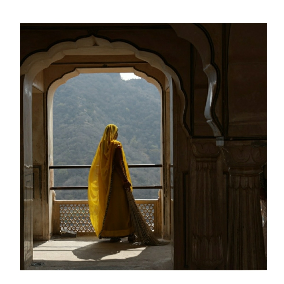 Impromptu photoshoot at Amber Palace, Rajasthan #india #amberpalace