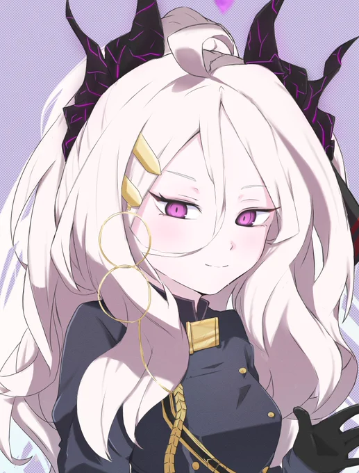 朝、目が合ったヒナに微笑まれたい  #三億アカウントの中から私を発掘してください #空崎ヒナ #ブルアカ  #イラスト