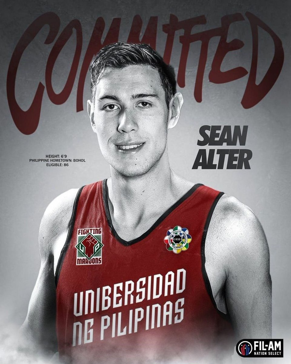TallestAlter's tweet photo. I would like to thank God, my family, my coaches, my teammates, and everyone that has helped me on my journey in life. I've decided I'll be taking my God given talents to the UAAP in the Philippines, and I've committed to the University of the Philippines! https://t.co/OuPKRQp0IC